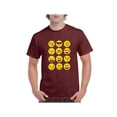 thumbnail image 1 of Men's T-Shirt Short Sleeve - Emoji Group, 1 of 3