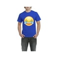 thumbnail image 1 of Men's T-Shirt Short Sleeve - Emoji Laughing Tears, 1 of 3