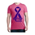 thumbnail image 1 of Men's T-Shirt Short Sleeve - Epilepsy Ribbon, 1 of 3
