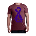 thumbnail image 1 of Men's T-Shirt Short Sleeve - Epilepsy Ribbon, 1 of 3