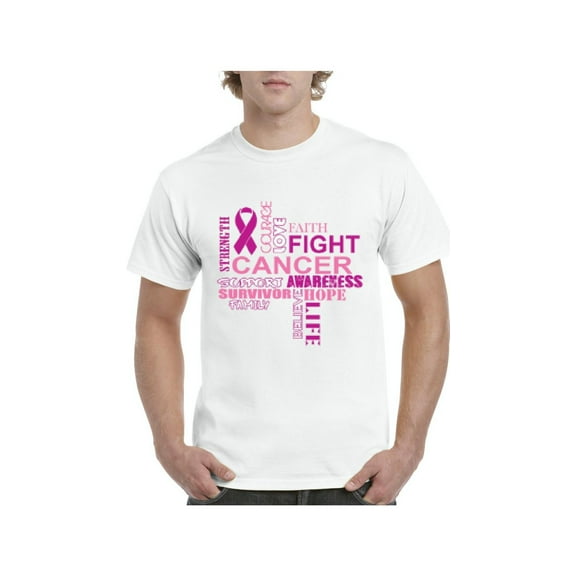 IWPF - Men's T-Shirt Short Sleeve - Fight Breast Cancer