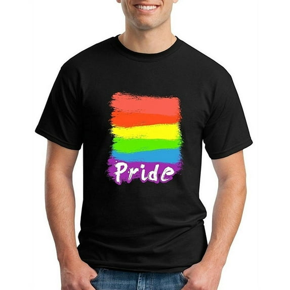 Men's T-Shirt Short Sleeve - Gay Pride