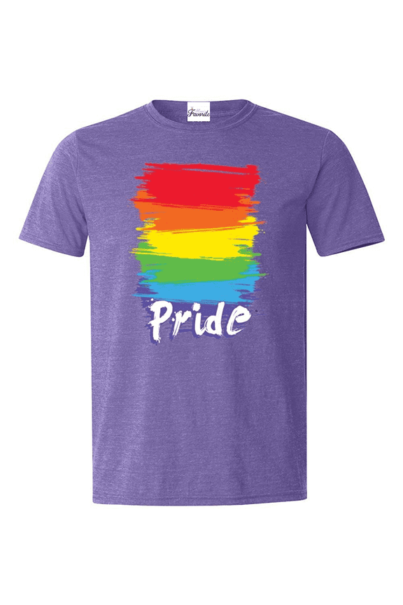 Men's T-Shirt Short Sleeve - Gay Pride