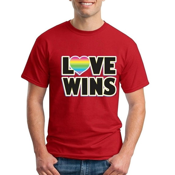 Men's T-Shirt Short Sleeve - Gay Pride