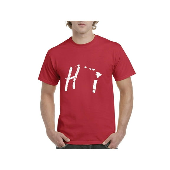 Men's T-Shirt Short Sleeve - Hawaii