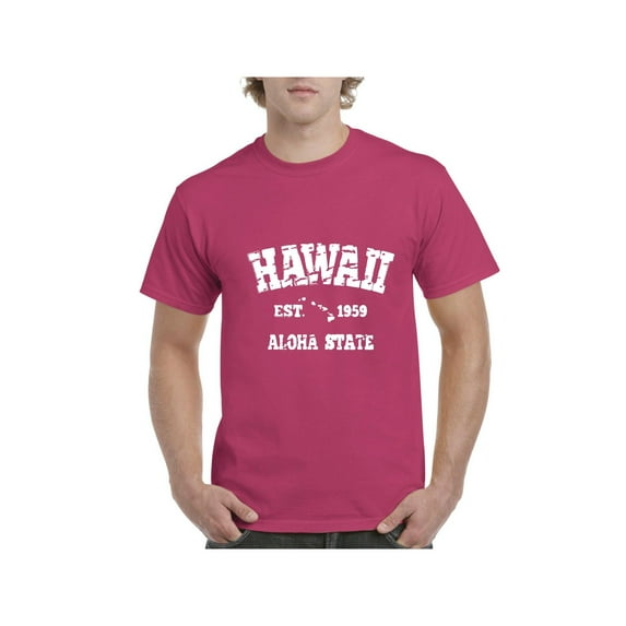 Men's T-Shirt Short Sleeve - Hawaii