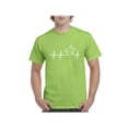 thumbnail image 1 of Men's T-Shirt Short Sleeve - Heartbeat Horses, 1 of 3
