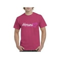 thumbnail image 1 of Men's T-Shirt Short Sleeve - Horses Where My Heart Is, 1 of 3
