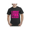 thumbnail image 1 of Men's T-Shirt Short Sleeve - I Wear Pink For My Sister, 1 of 5