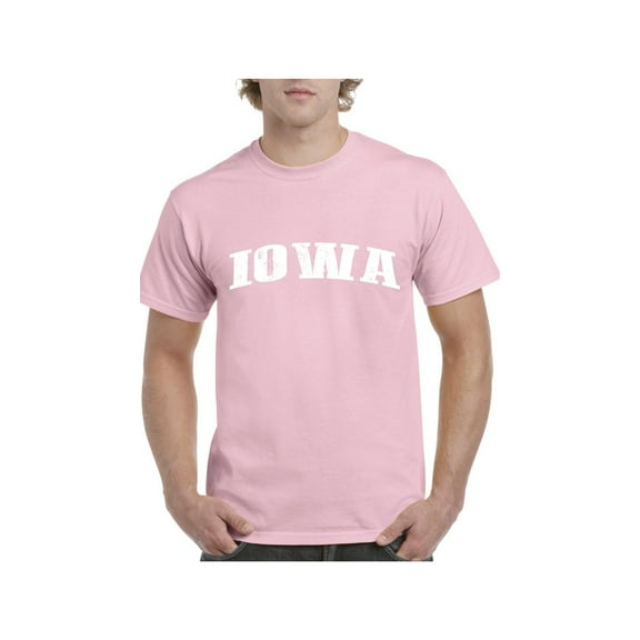 Men's T-Shirt Short Sleeve - Iowa