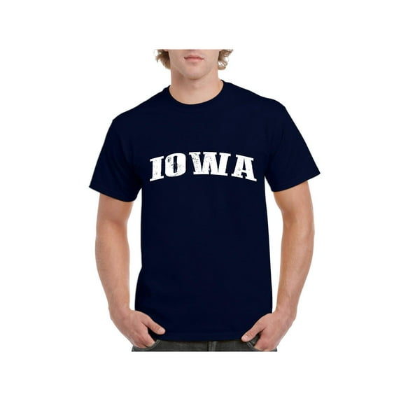 Men's T-Shirt Short Sleeve - Iowa