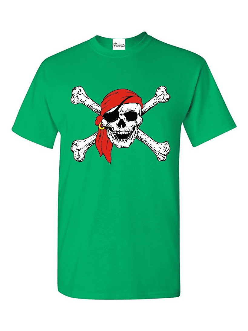 JOLLY ROGER SKULL AND CROSSBONES T-SHIRT