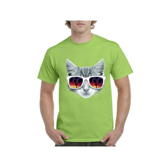 Men's T-Shirt Short Sleeve - Kitty
