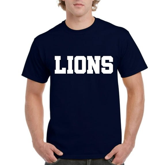 Men's T-Shirt Short Sleeve - Lions
