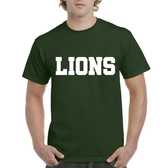 Men's T-Shirt Short Sleeve - Lions