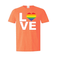 thumbnail image 1 of Men's T-Shirt Short Sleeve - Love Rainbow, 1 of 3