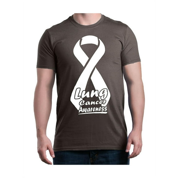 Men's T-Shirt Short Sleeve - Lung Cancer