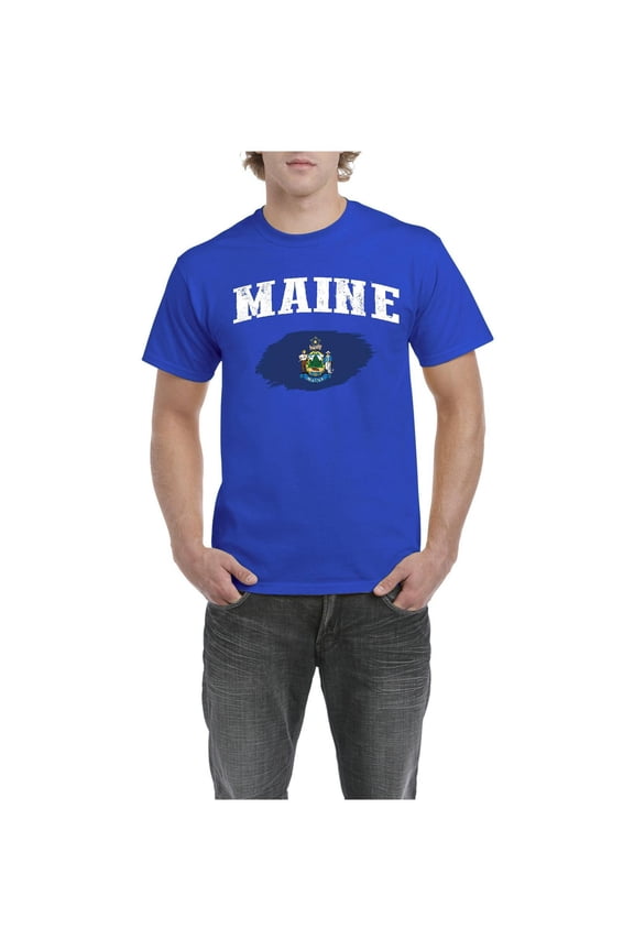 Men's T-Shirt Short Sleeve - Maine
