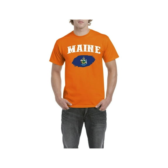 Men's T-Shirt Short Sleeve - Maine