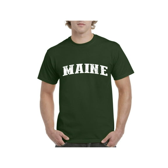 Men's T-Shirt Short Sleeve - Maine
