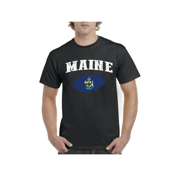 Men's T-Shirt Short Sleeve - Maine