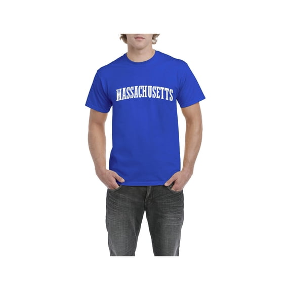 Men's T-Shirt Short Sleeve - Massachusett