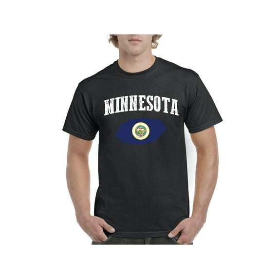 Men's T-Shirt Short Sleeve - Minnesota
