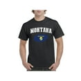thumbnail image 1 of Men's T-Shirt Short Sleeve - Montana Flag Billings, 1 of 5