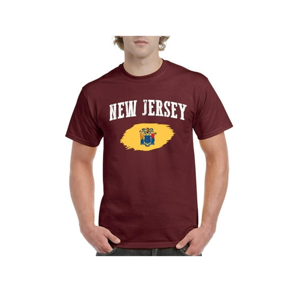 Men's T-Shirt Short Sleeve - New Jersey
