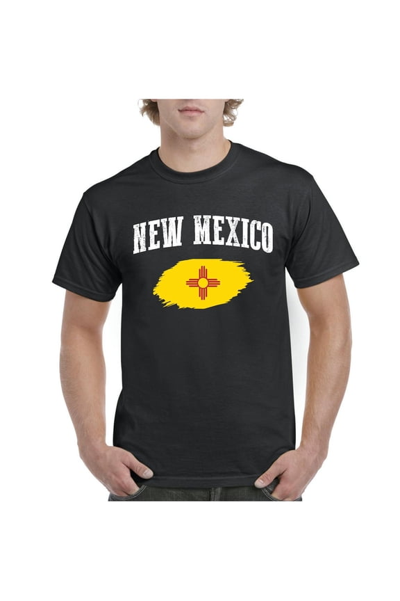 - Men's T-Shirt Short Sleeve - New Mexico