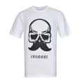 thumbnail image 1 of Men's T-Shirt Short Sleeve O-Neck Skull Print, 1 of 7