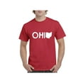 thumbnail image 1 of Men's T-Shirt Short Sleeve - Ohio Map, 1 of 3
