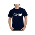 thumbnail image 1 of Men's T-Shirt Short Sleeve - Ohio Map, 1 of 3