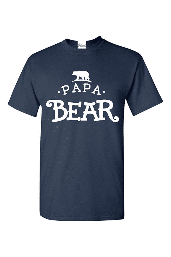 Men's T-Shirt Short Sleeve - Papa Bear