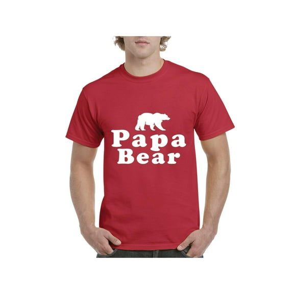 Men's T-Shirt Short Sleeve - Papa Bear