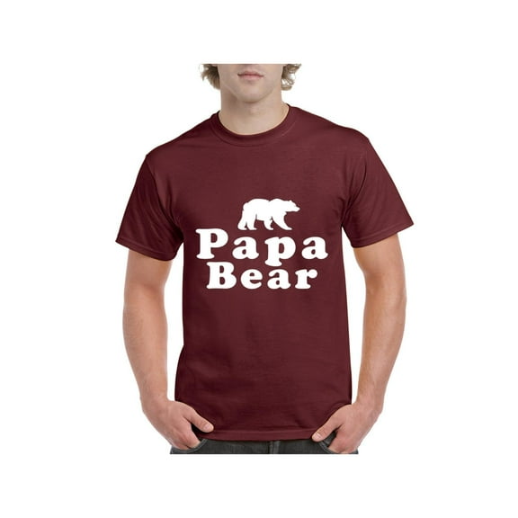 Men's T-Shirt Short Sleeve - Papa Bear