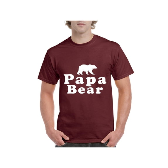 Men's T-Shirt Short Sleeve - Papa Bear