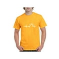 thumbnail image 1 of Men's T-Shirt Short Sleeve - Paw Heartbeat, 1 of 3