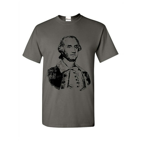 Men's T-Shirt Short Sleeve - President George Washington
