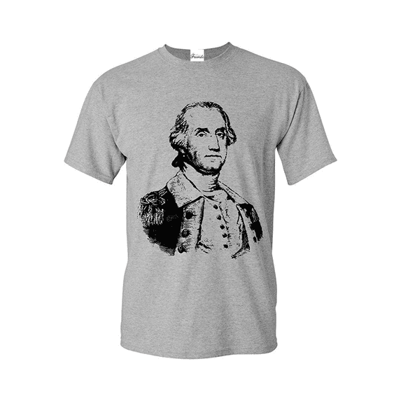 Men's T-Shirt Short Sleeve - President George Washington