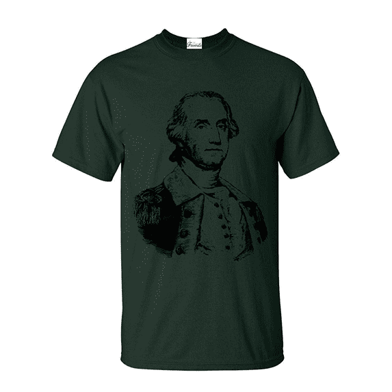 Men's T-Shirt Short Sleeve - President George Washington