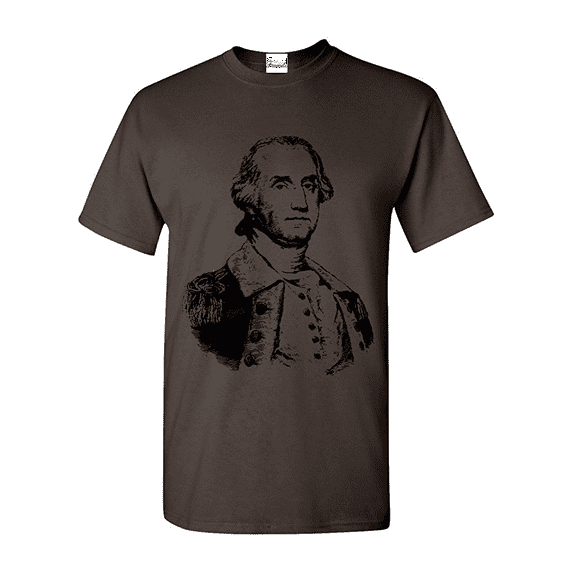 Men's T-Shirt Short Sleeve - President George Washington