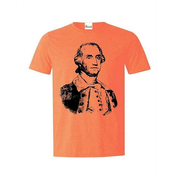 Men's T-Shirt Short Sleeve - President George Washington