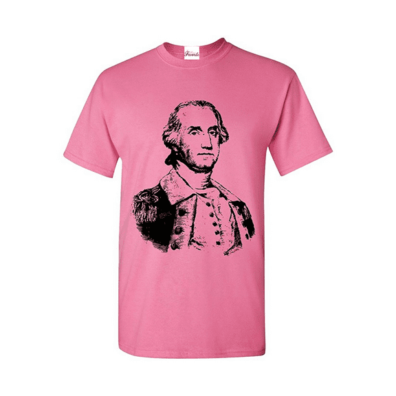 Men's T-Shirt Short Sleeve - President George Washington