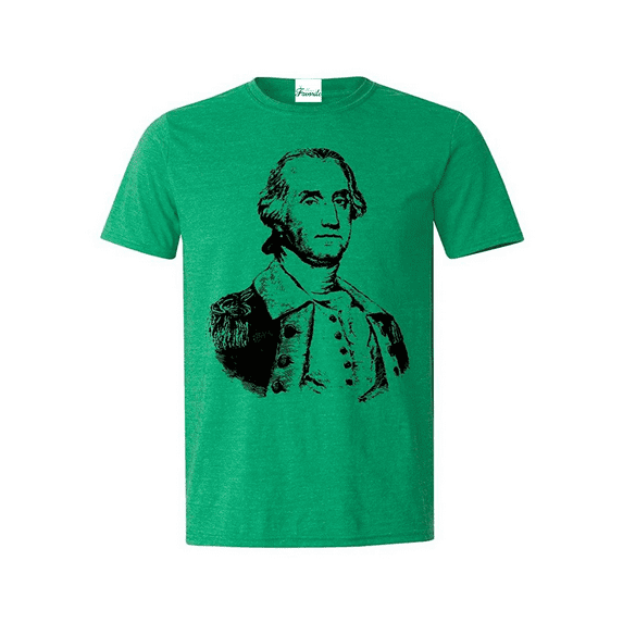 Men's T-Shirt Short Sleeve - President George Washington