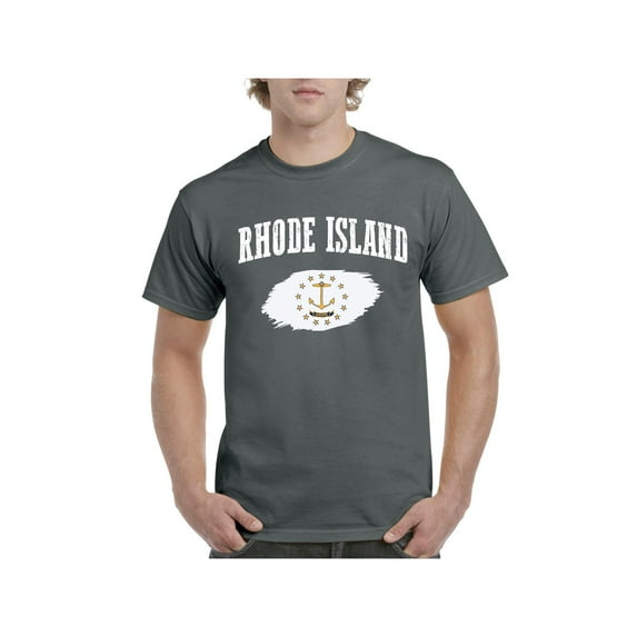 Men's T-Shirt Short Sleeve - Rhode Island