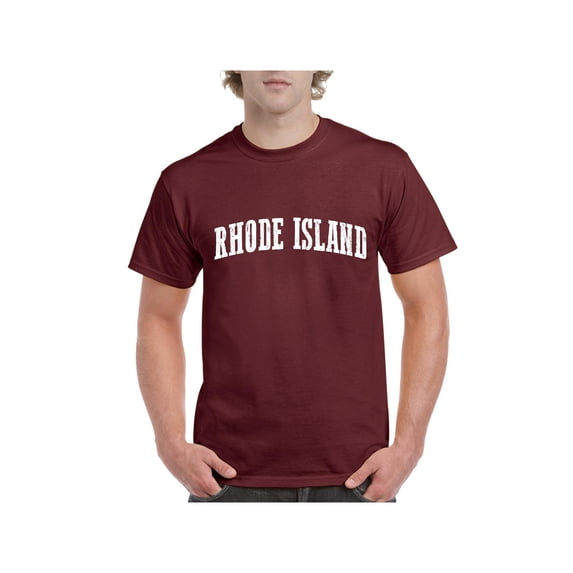 Men's T-Shirt Short Sleeve - Rhode Island