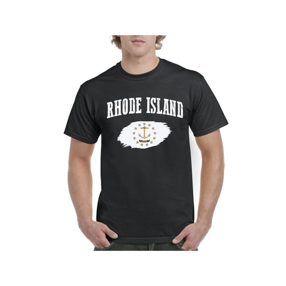 Men's T-Shirt Short Sleeve - Rhode Island