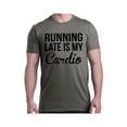 thumbnail image 1 of Men's T-Shirt Short Sleeve - Running Late is My Cardio, 1 of 3
