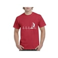 thumbnail image 1 of Men's T-Shirt Short Sleeve - Sailing Heartbeat, 1 of 3